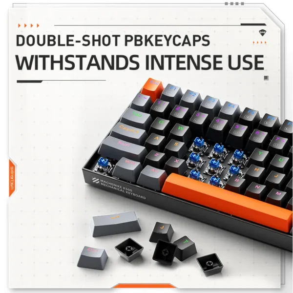 double shot pbkeycaps keyboard