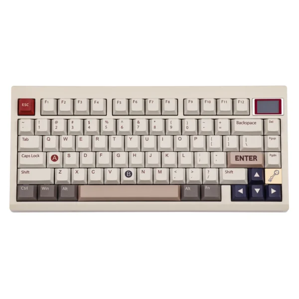 TH80 Pro V2 Mechanical Keyboard white