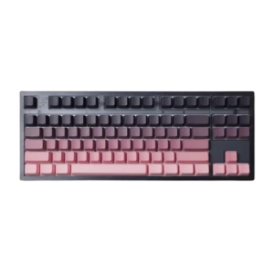 Fl·ESPORTS MK870 87-Key Wireless 3-Mode RGB Mechanical Keyboard black pink