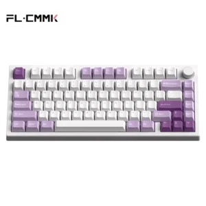 FL ESPORTS GP75 82-Key 75% RGB Three-Mode Hot-Swap mechanical Keyboard