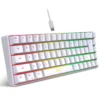 HXSJ V200 Wired K68 RGB Mini Gaming Keyboard, 19-Key white