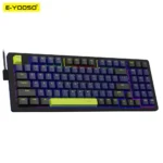 E-YOOSO Z94 94-Key USB Mechanical Gaming Keyboard - Monochrome Backlit