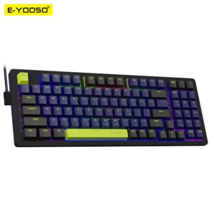 E-YOOSO Z94 94-Key USB Mechanical Gaming Keyboard - Monochrome Backlit