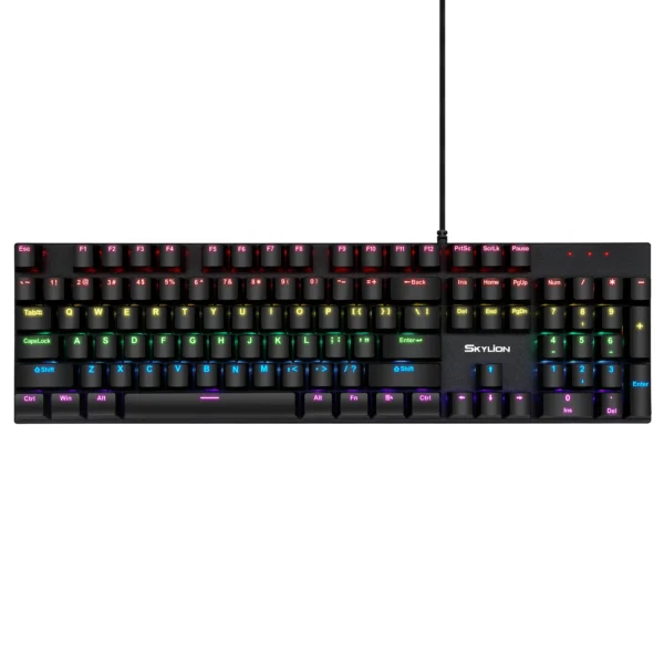 SKYLION G300 Ergonomic Low Keycap Real Mechanical Keyboard