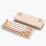 Womier WK60 Creamy Pink 3-Mode Hot Swap Mechanical Keyboard